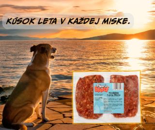 🌞 Kúsok leta v každej miske. Aj keď za oknom prší, tvoj pes si môže vychutnať chuť leta – s našou novinkou Piper’s BARF –...