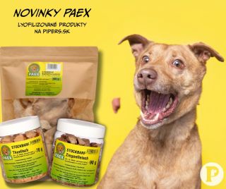 Nové lyofilizované BARF produkty od PAEX už na pipers.sk. Do ponuky sme pridali kvalitné mrazom sušené mäso, vnútornosti a...